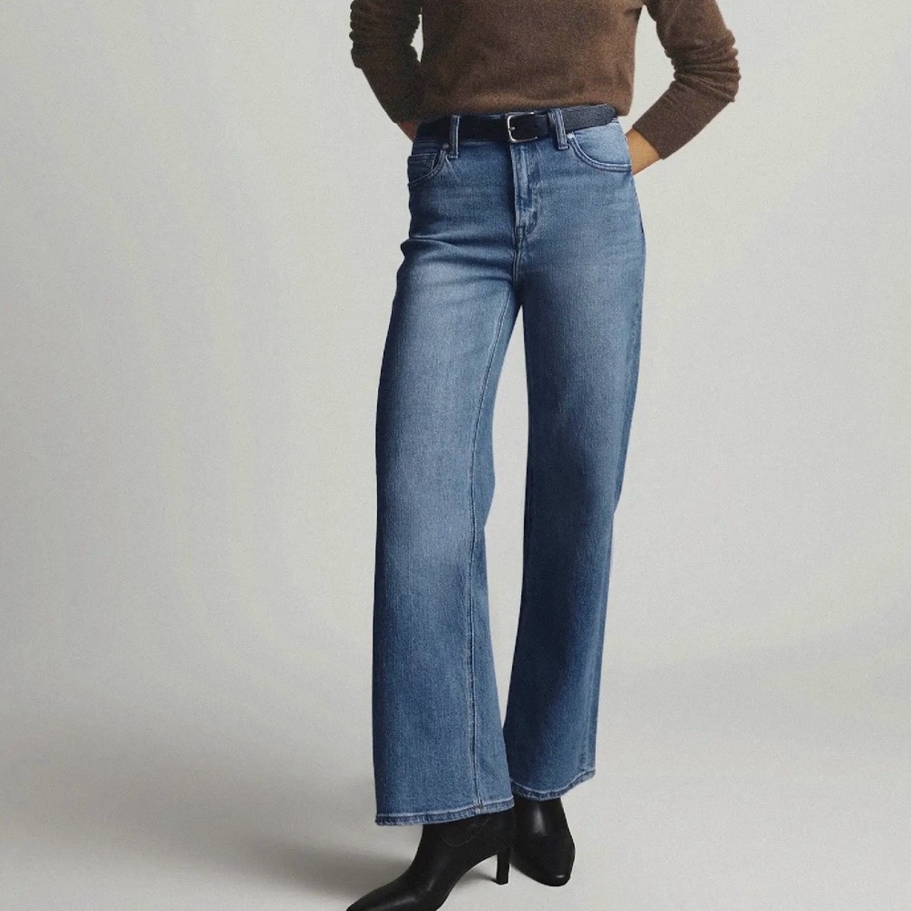 Quince Bella Stretch Relaxed Straight Jeans